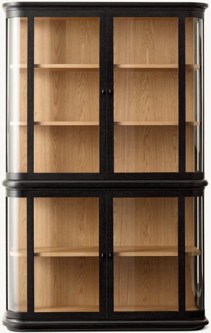 1970s French Vitrine Cabinet