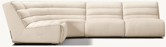 Chelsea Recliner Modular 4-piece Armless L-Sectional
