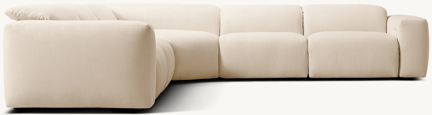 Blake Recliner Modular 5-piece Corner Sectional
