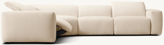 Blake Recliner Modular 4-piece L-Sectional