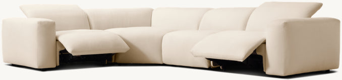 Blake Recliner Modular 4-piece L-Sectional