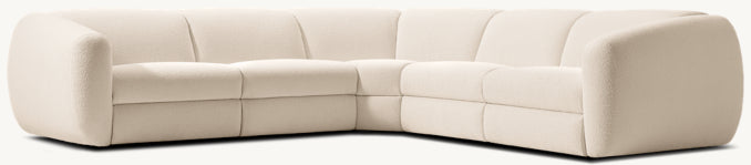 Monceau Recliner Modular 5-Piece Corner Sectional