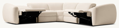 Monceau Recliner Modular 5-Piece Corner Sectional