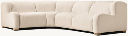 Marc茅 Recliner Modular 4-Piece L-Sectional