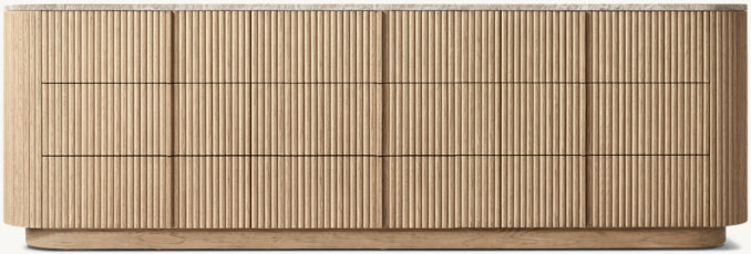 Mulholland Emperador 9-Drawer Dresser
