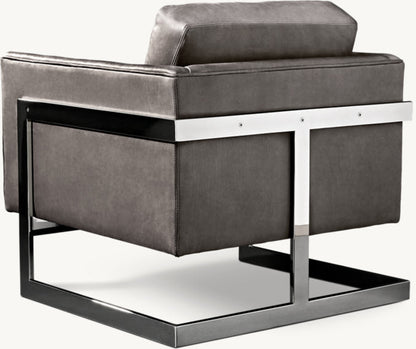 Milo Baughman Model #3426 Leather Chair, 1968