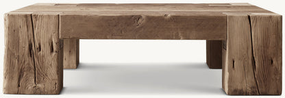 Reclaimed English Beam Square Coffee Table