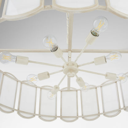 Quorum International Veleta 8 Light 38" Wide Multi Light Pendant