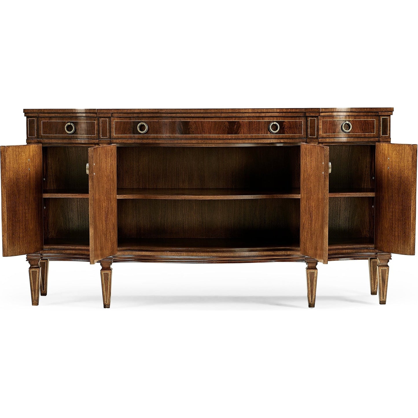 Jonathan Charles Buckingham Serpentine Sideboard (494662-MAH)
