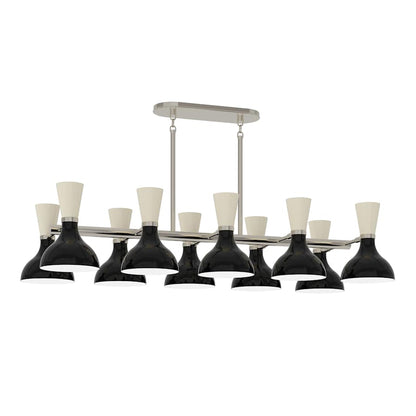 Robert Abbey Clare 10 Light 46" Wide Chandelier