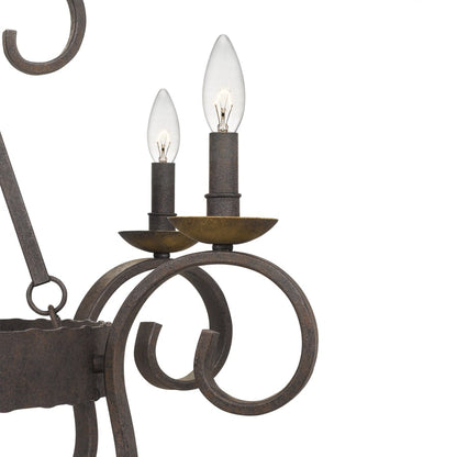Roseto Kimble 18 Light 48" Wide Taper Candle Chandelier