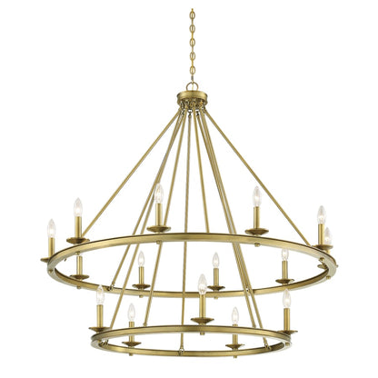 Savoy House Middleton 15 Light 45" Wide Taper Candle Chandelier
