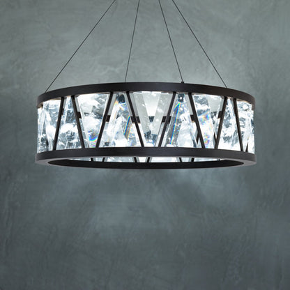 Schonbek Beyond Corinth 33" Wide LED Crystal Pendant