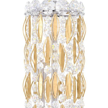 Schonbek Sarella 8 Light 6" Tall Wall Sconce with Heritage Crystals