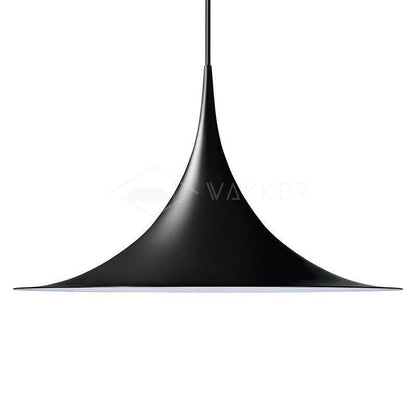 Semi Pendant Light ? 18.5″ x H 9.3″ / Dia 47cm x H 23.5cm / Black Pendant light