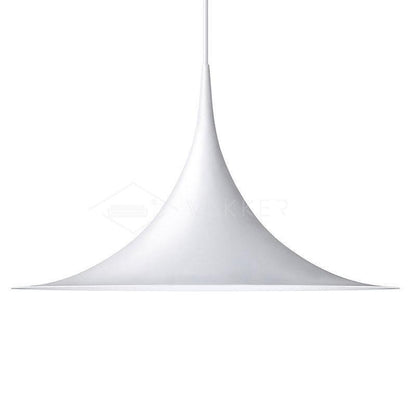 Semi Pendant Light ? 18.5″ x H 9.3″ / Dia 47cm x H 23.5cm / White Pendant light