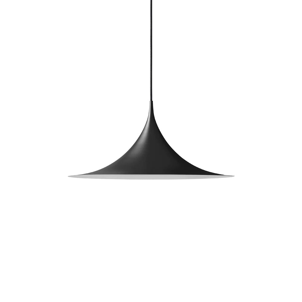 Semi Pendant Light Dia 11.8″ x H 5.9″ / Dia 30cm x H 15cm / Black Pendant light