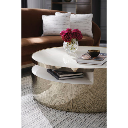 Caracole Signature Metropolitan Turn Style Cocktail Table