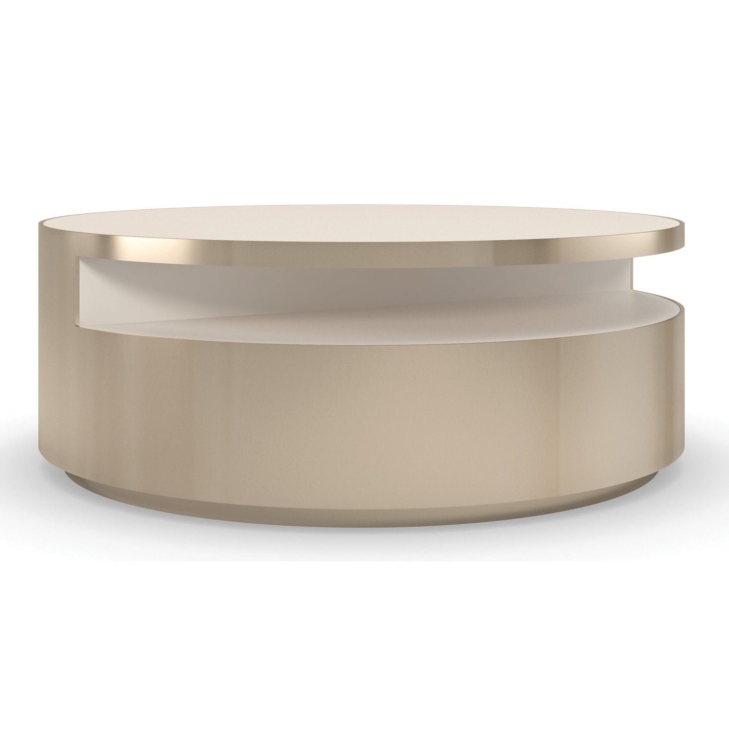 Caracole Signature Metropolitan Turn Style Cocktail Table