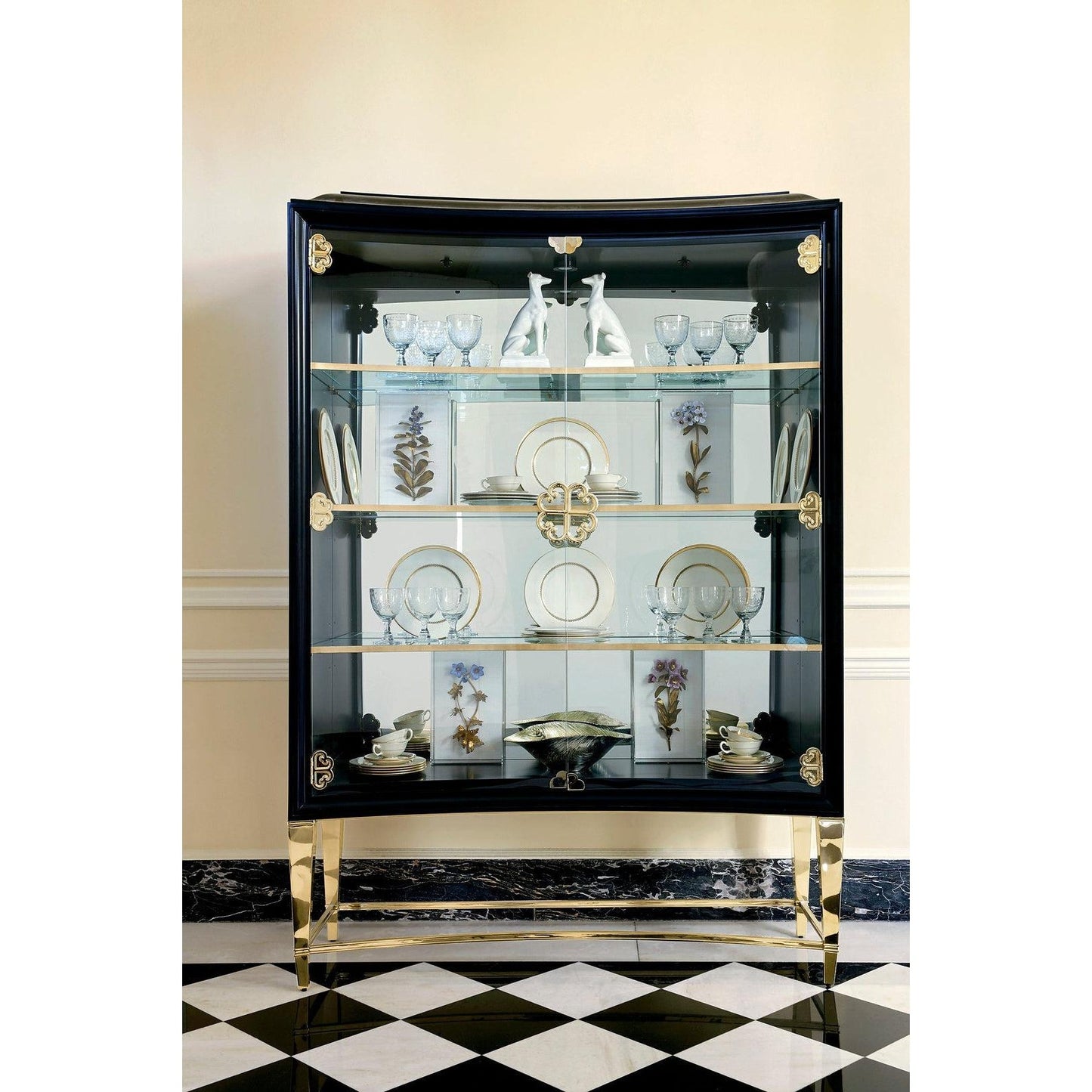 Caracole Debut Connoisseurs Display Cabinet Open Box Item