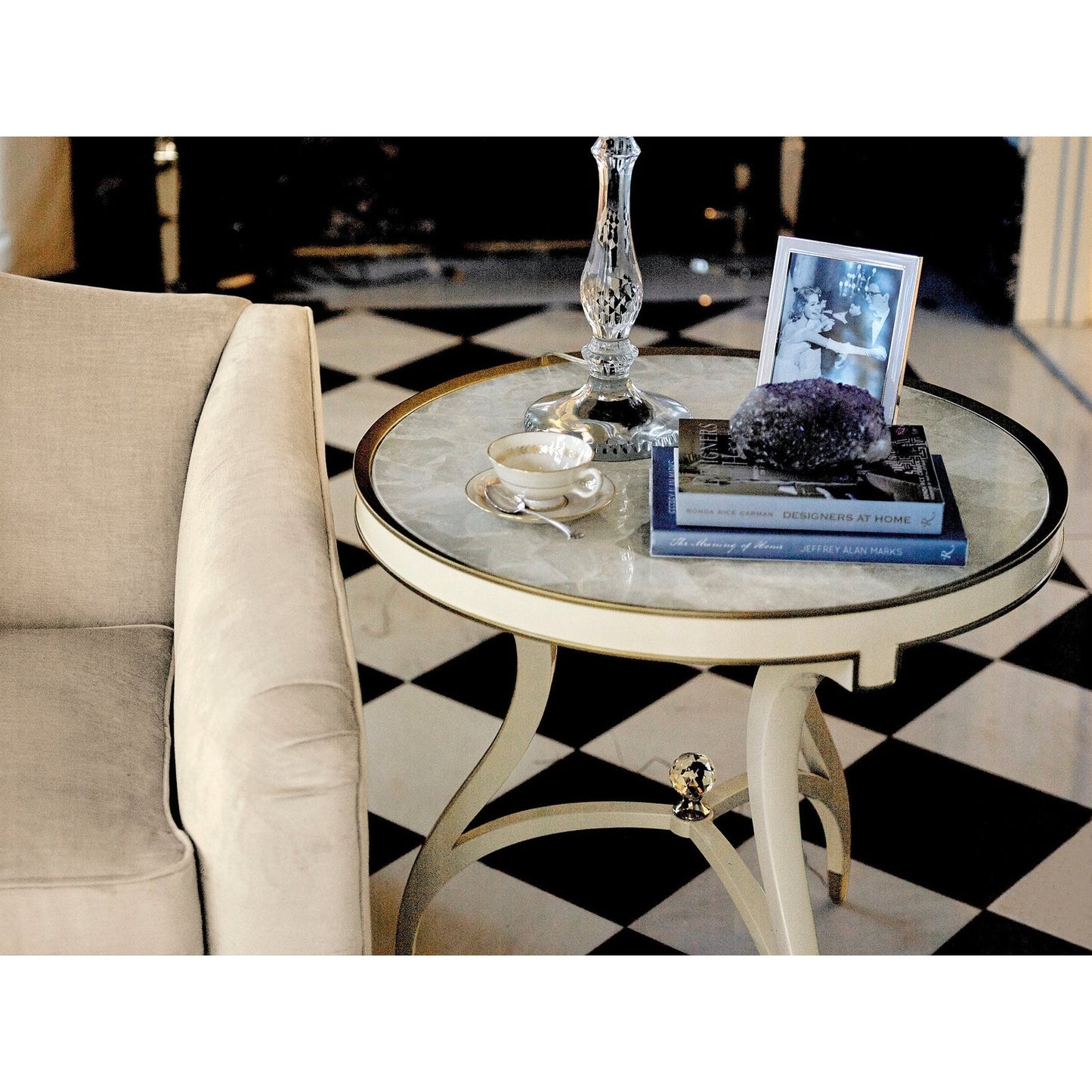 Caracole Debut Ladies Side Table Open Box Item