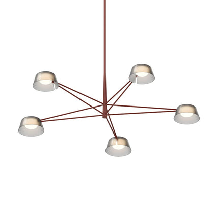 Sonneman Ray 45" Wide LED Round Chandelier