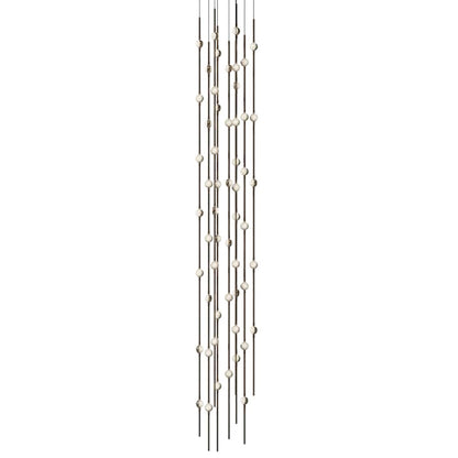 Sonneman Constellation 12" Wide Beaded Chandelier