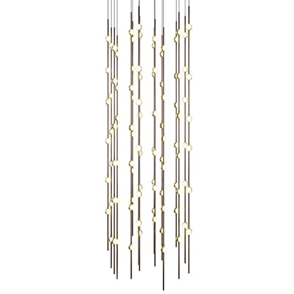 Sonneman Constellation 22" Wide Beaded Chandelier