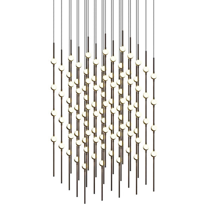 Sonneman Constellation 21" Wide Beaded Chandelier
