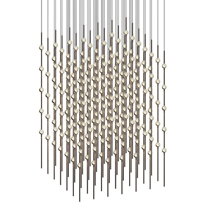 Sonneman Constellation 30" Wide Beaded Chandelier