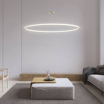 Sonneman Luna 62" Wide LED Ring Chandelier - 2700K