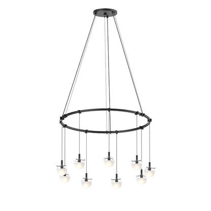 Sonneman Suspenders LED Single Ring Multi Light Pendant