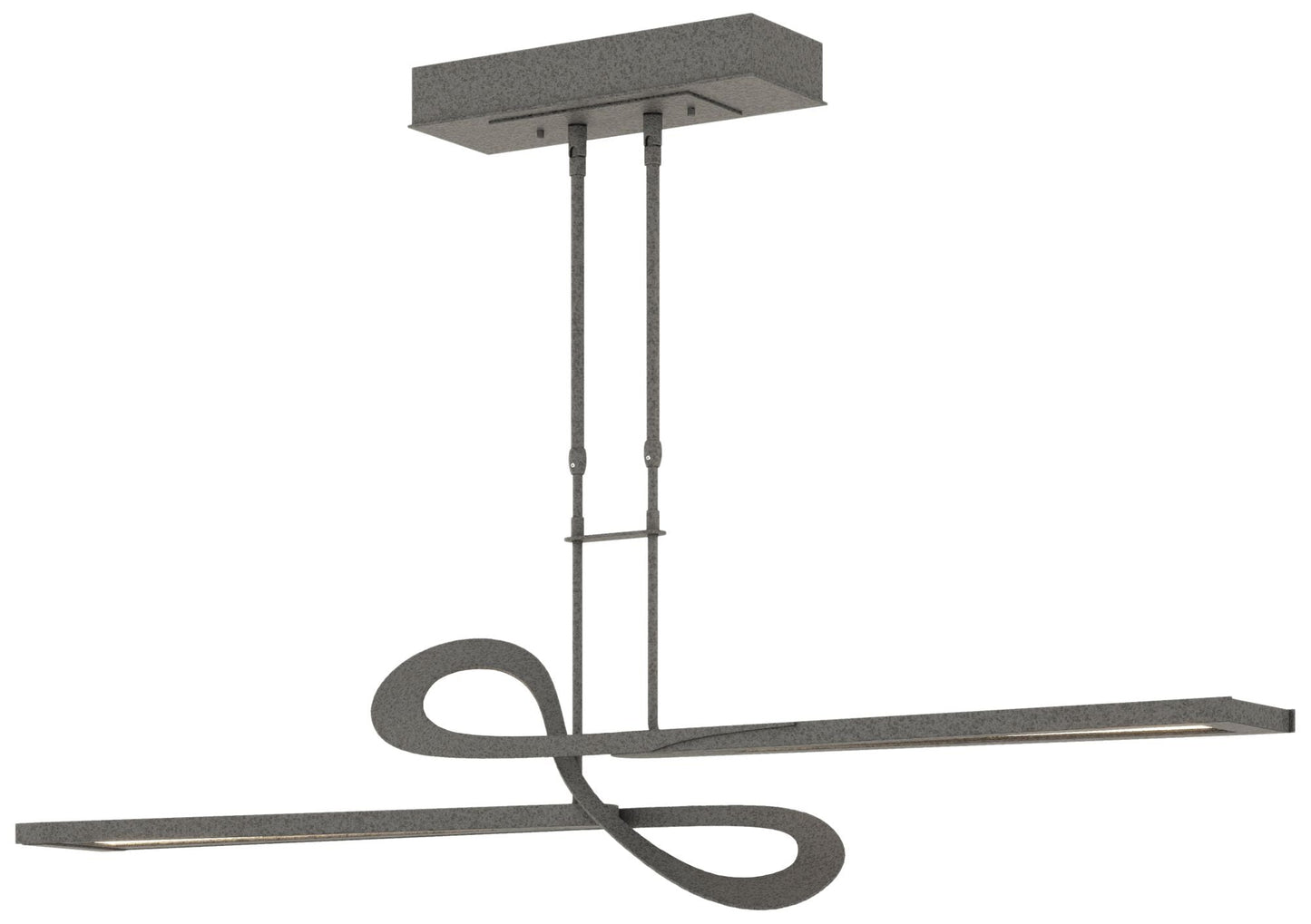 Switchback 49.8" Wide Natural Iron LED Pendant