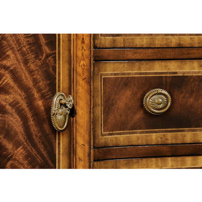 Jonathan Charles Buckingham Sideboard with Curved Doors (492637-MAH)