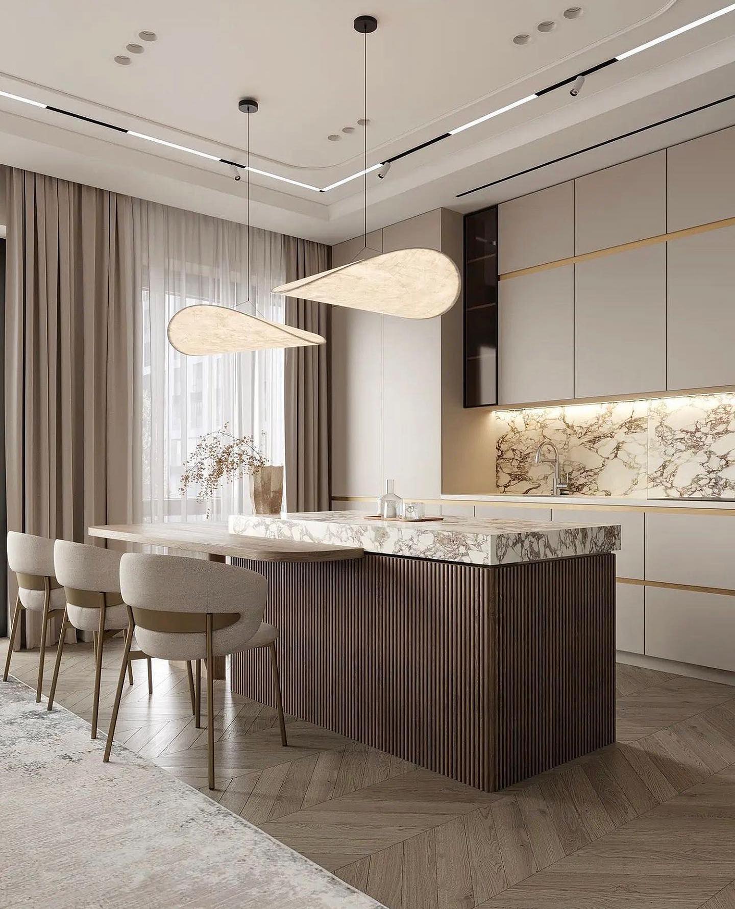 Tense Pendant Swag Light 1001 Pendant light