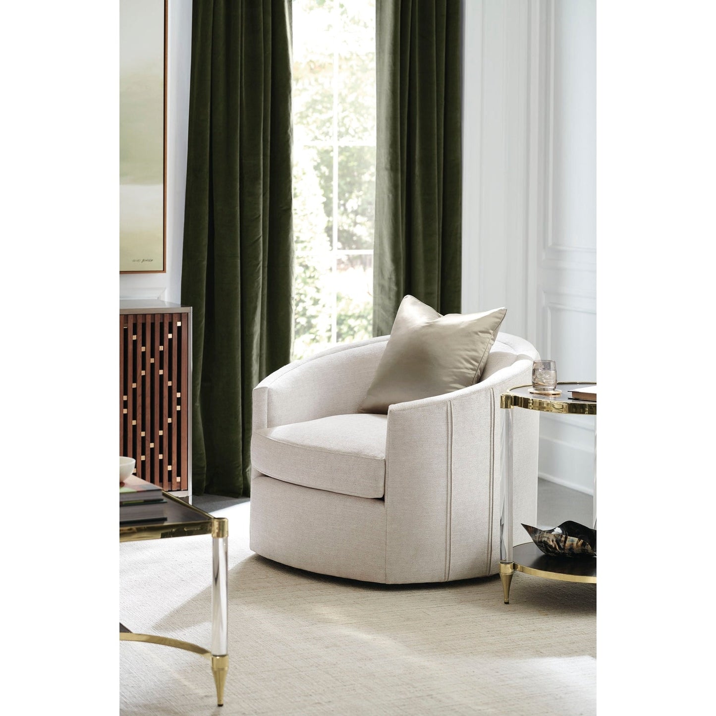 Caracole Classic Diamond In The Rough Console & Desk