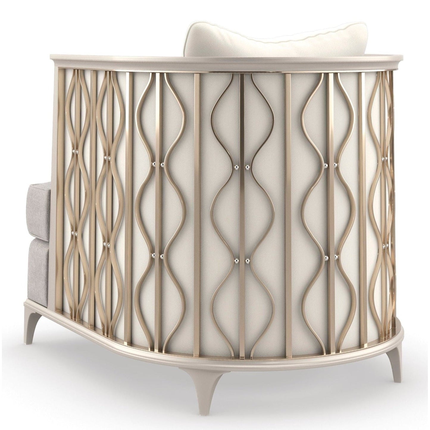 Caracole Upholstery Back In Style Lounge Chair