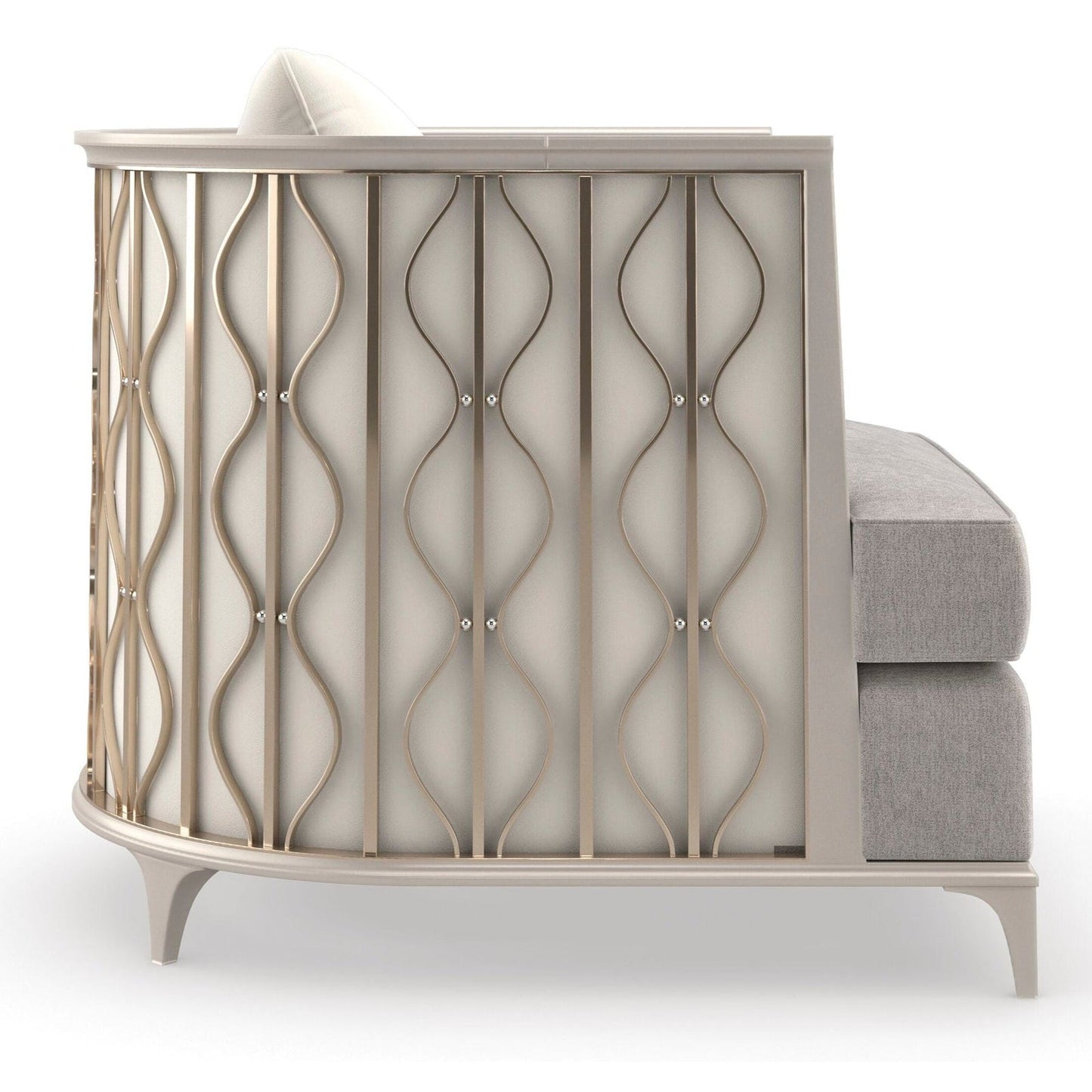 Caracole Upholstery Back In Style Lounge Chair