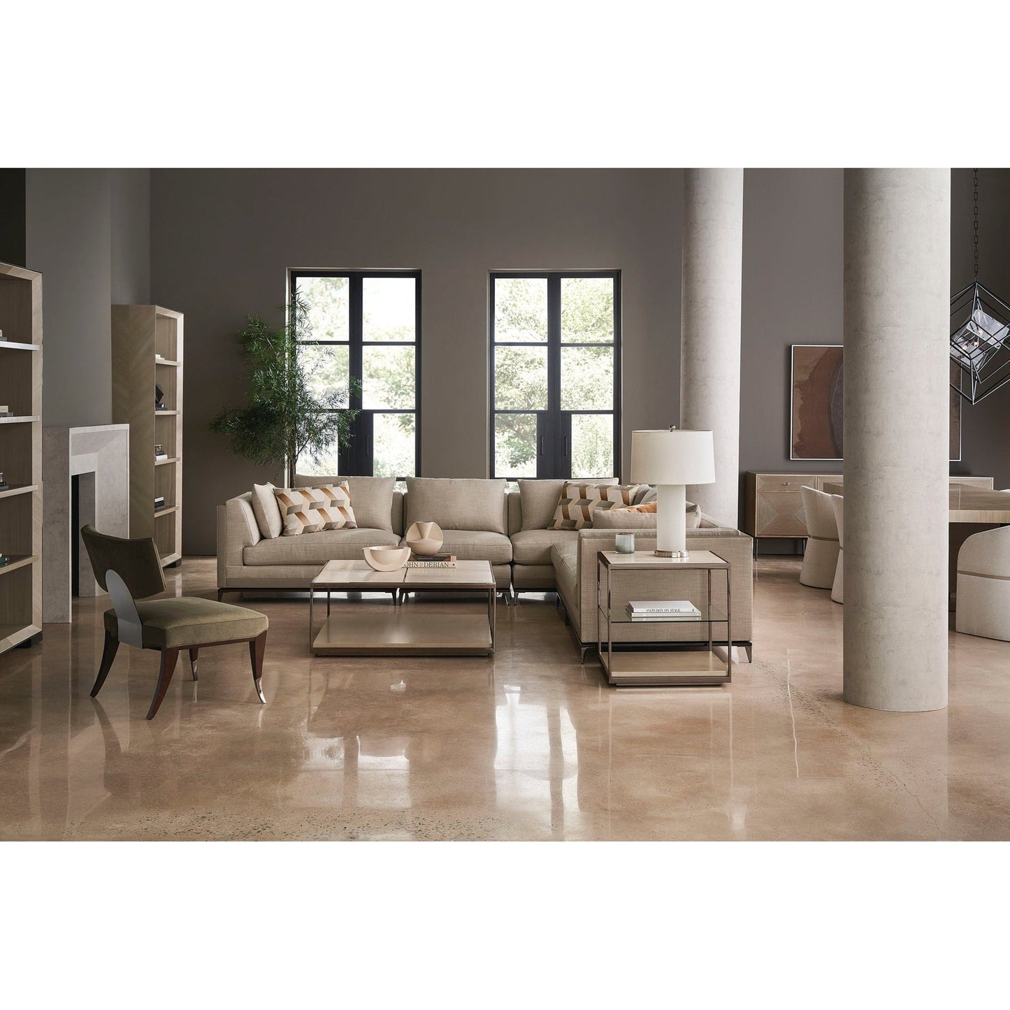 Caracole Classic Cartesian Cocktail Table