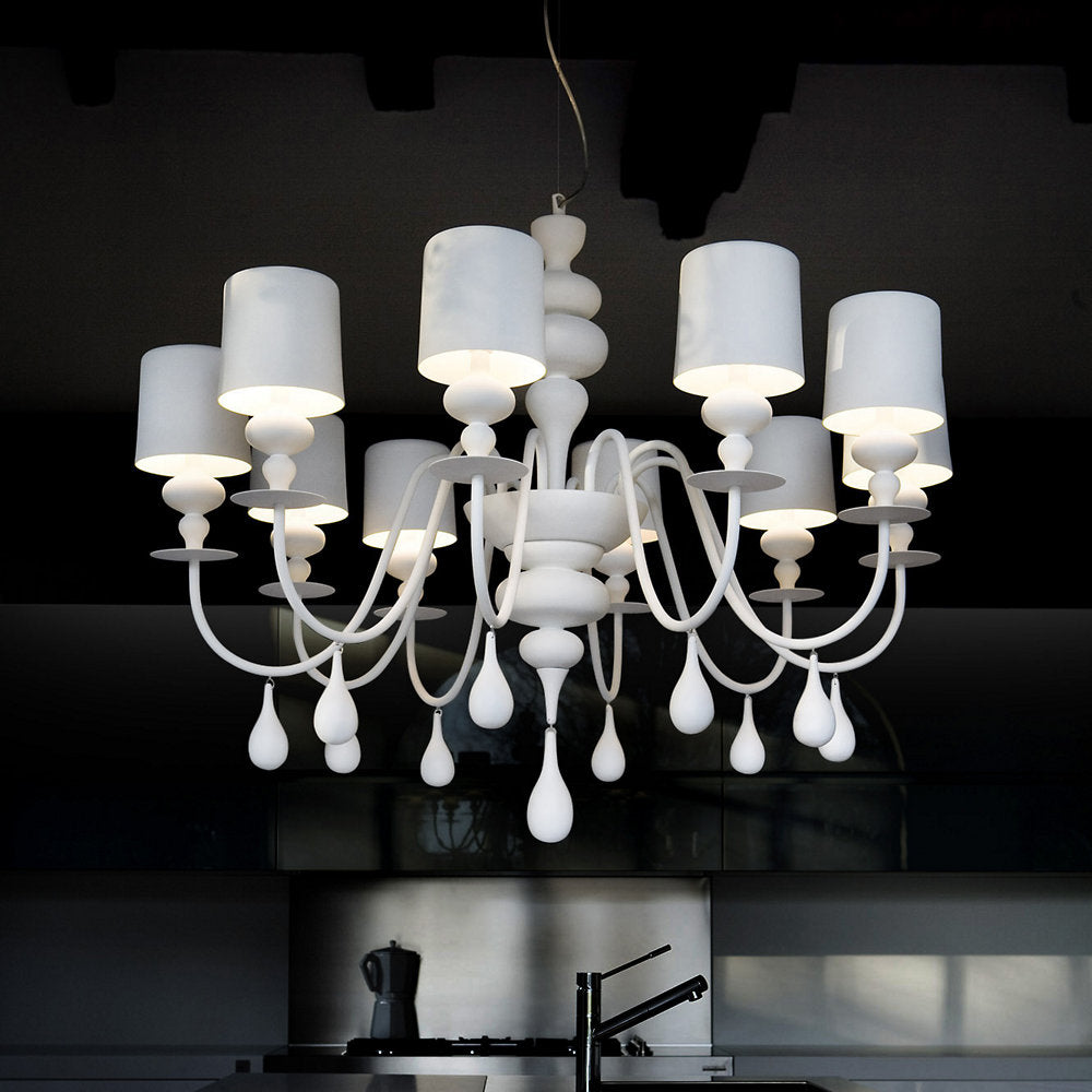 Eva 10 Light Chandelier