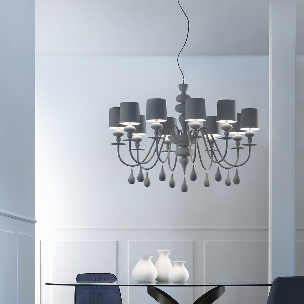 Eva 10 Light Chandelier