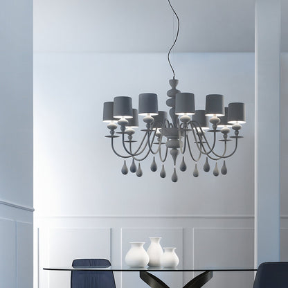 Eva 10 Light Chandelier