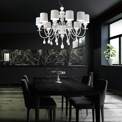 Eva 10 Light Chandelier