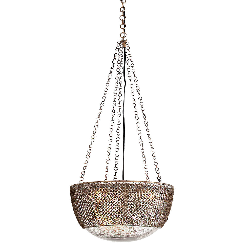 Chainmail Bowl Pendant