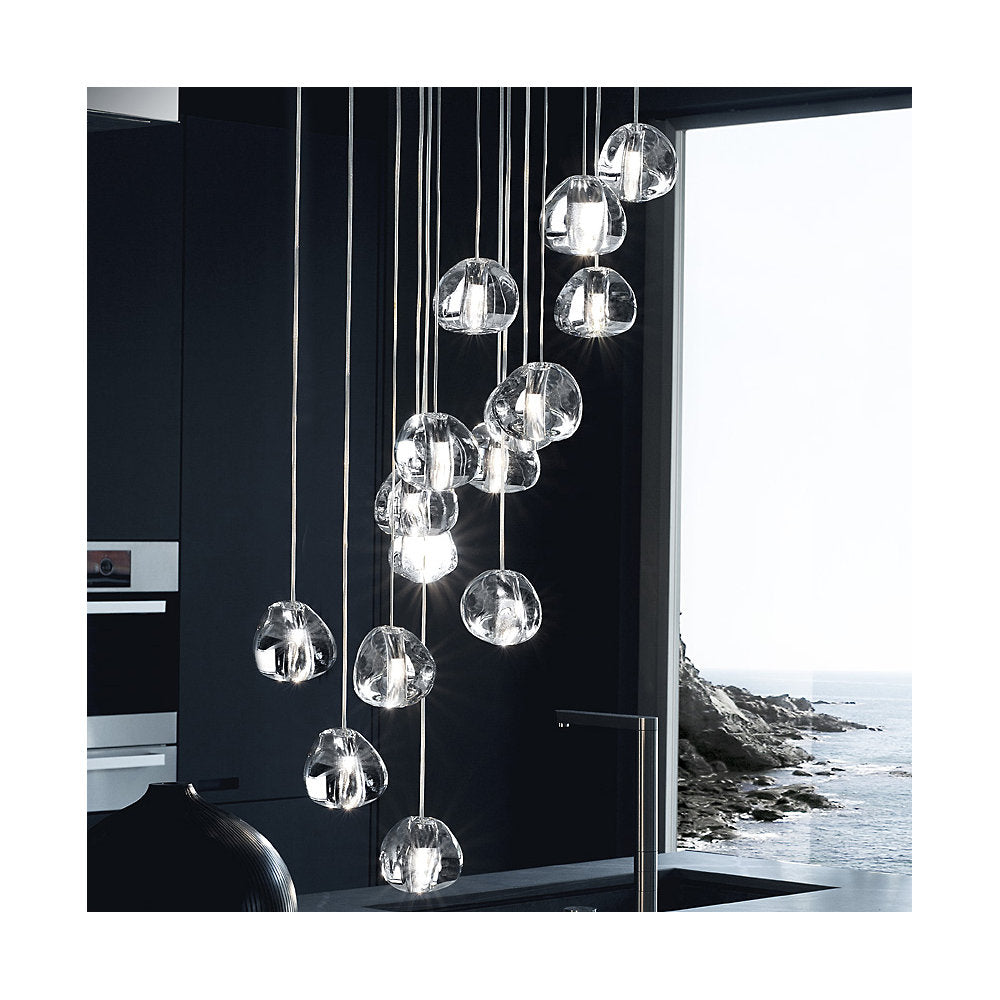 Mizu 15-Light Pendant