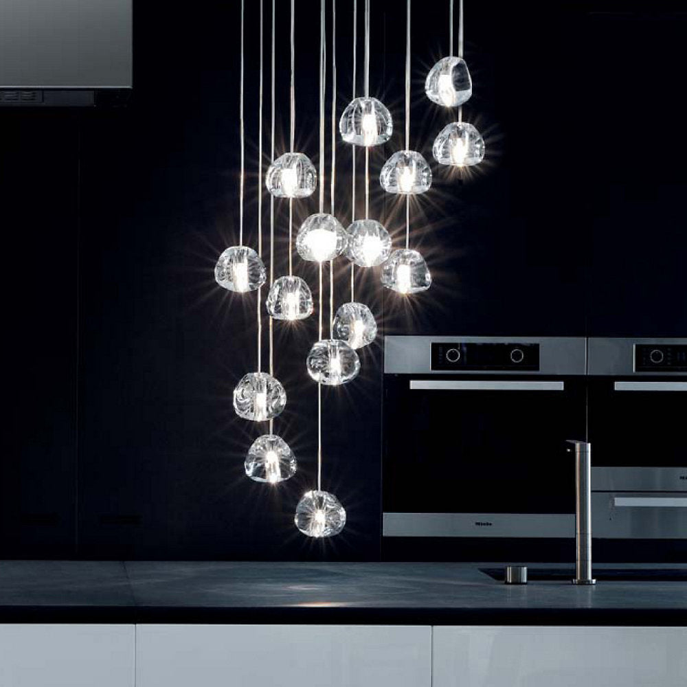 Mizu 15-Light Pendant