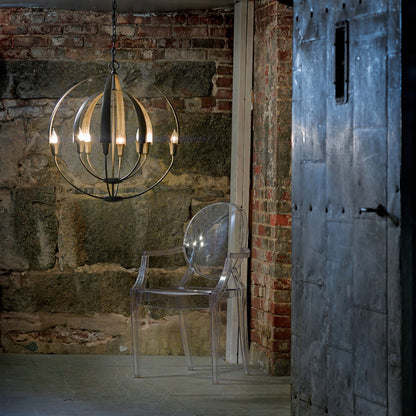 Double Cirque Chandelier