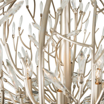 Varaluz Bask 9 Light 32" Wide Crystal Abstract Chandelier