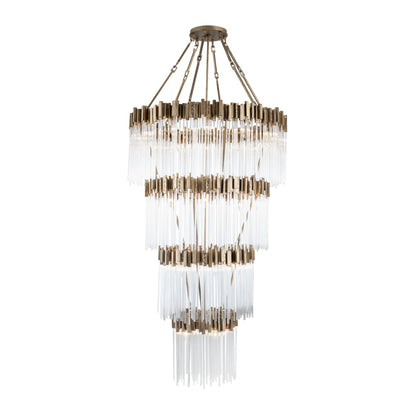 Varaluz Matrix 30 Light 40" Wide Waterfall Chandelier