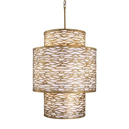 Varaluz Kato 16 Light 32" Wide Waterfall Chandelier